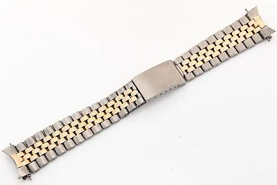 Vintage ORIGINAL 1971 6252H14 Rolex Swiss Stainless & 14k Jubilee Bracelet 20 Mm • $1095