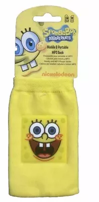 Spongebob Squarepants Sock For Mobile / Small Smart Phone MP3 Case Pouch Cover • £3.89