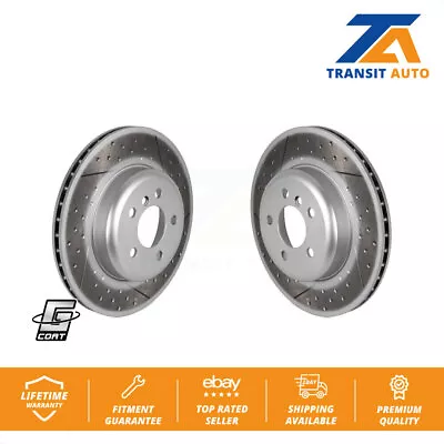 Rear Coat Brake Rotor Pair For BMW 328i XDrive 330i 430i Gran Coupe 428i 335i GT • $125.09