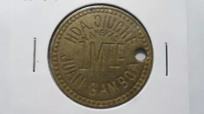 Mexico Hacienda Dziuche Yucatan Token 1910s AU-UNC • $50