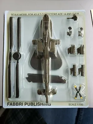 FABBRI 1:100 AH-64D APACHE LONGBOW ATTACK HELICOPTER With Stand NEW   • $16