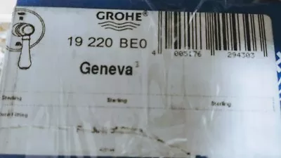 GROHE Geneva Single-Handle 3-Port Diverter Valve Only Trim Kit Polished Nickel • $199.99