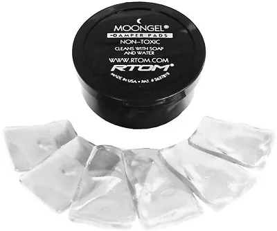 RTOM Moongel Damper Pad - 6 Pack - Clear • $7.25