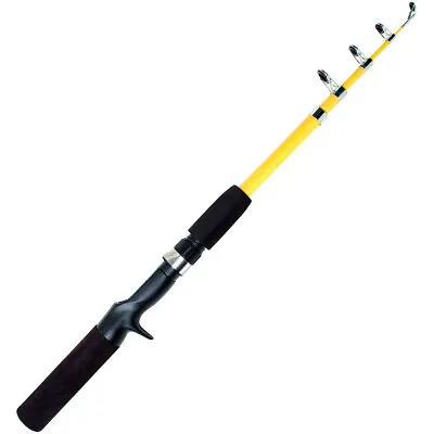Eagle Claw 5'6  One Piece Pack-It Telescopic Spincast Rod • $24.99