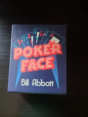 Bill Abbott's Poker Face - Card Mentalism/Magic Trick - Red Bicycle - Brand New • £13.99