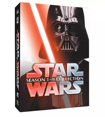 Star Wars Season 1-9 15-Disc DVD Complete 9 Movie Collection Saga New • $26.99