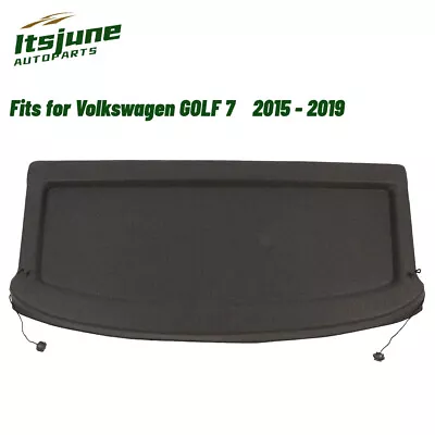 Cargo Cover For VW Volkswagen GOLF 7 15-19 Non-retractable Security Shade Shield • $92.14