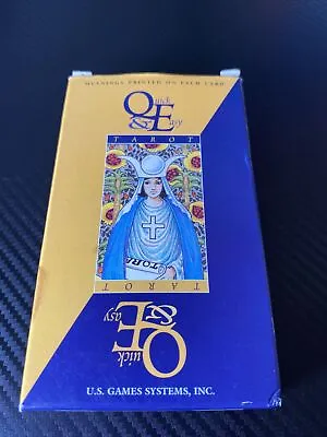 Quick And Easy Tarot Deck By Mary Hanson-Roberts (2004 Hardcover) • $14.10