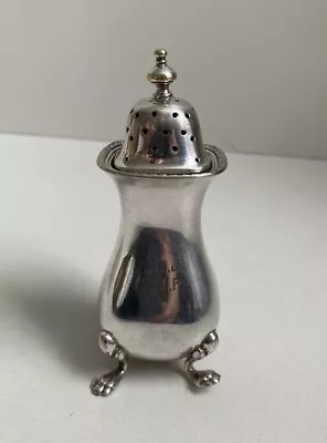 Vintage Welker & Hall Sheffield Silver Plate Pepper Pot Cellar • £15