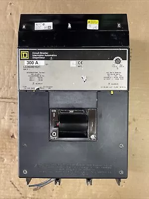 Square D 300 Amp Circuit Breaker 600 Vac 3 Pole Lc36300 • $1349.99