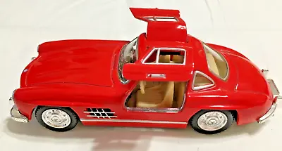 Kinsmart 1/36 Pullback Diecast Car 1954 Mercedes Benz 300SL Gullwing Red • $6.99