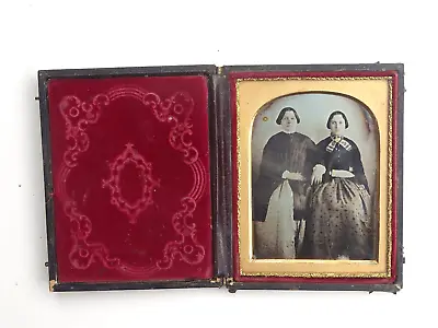 1/4th Quarter Plate Daguerreotype Photograph Antique Photo - PH0 • $129.95