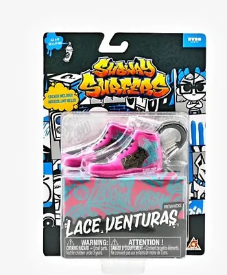 Lace Venturas Subway Surfers MINI FRESH KICKS Backpack Clip Keychain Shoes NEW • $7.98