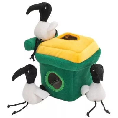 ZippyPaws ZIPPY BURROW BIN CHICKEN IN WHEELIE BIN 17x17x17.5cm • $22.86