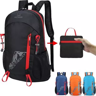 $21.69 • Buy 50L Backpack Waterproof Rucksack USB Travel Hiking Camping Outdoor Luggage Bag_-