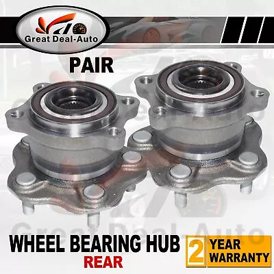 2PCS For Nissan Elgrand E51 Murano Z50 4WD Rear Wheel Bearing Hubs Hub Assembly • $194