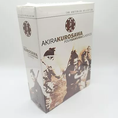 Akira Kurosawa: Four Samurai Classics  (The Criterion Collection) DVD Set • $95