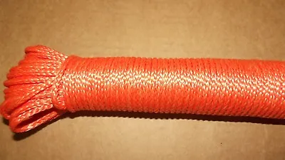 1/8  (3mm) X 100' HMPE Winch Line Synthetic Rigging Rope 12-Strand Braid USA • $29.95