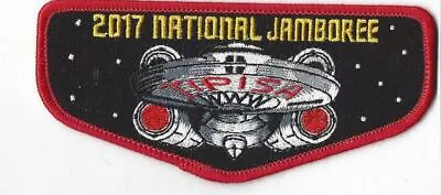2017 National Jamboree OA Lodge 326 Tipisa Flap Red Border • $6.95