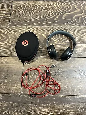 Beats By Dr. Dre Solo2 Over The Ear Headphones - Black • $25