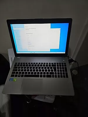 Asus N56VB Laptop With I7-12nvidia Gb1Tb   Nedd Battery Windows 10 • £150