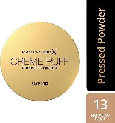 £6.99 • Buy Max Factor Creme Puff Compact Pressed Face Powder 21g - Choose Your Shade