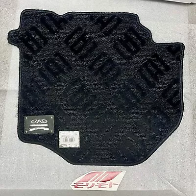 Garson D.A.D Black Fabric Executive Floor Mat Protection Monologue VIP JDM DAD • $100