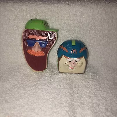 VTG McDonalds Changeables Happy Meal Otis The Sandwich And Slugger The Steak 93 • $8.95