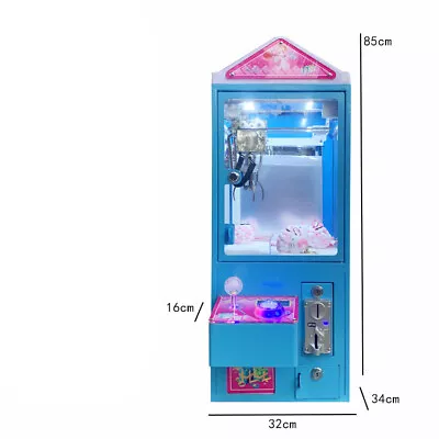 Mini Claw Crane Machine Candy Toy Grabber Catcher Carnival Charge Play Mall 220v • £788.99