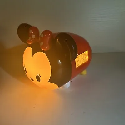 Bulbbotz Disney Tsum Tsum Minnie Mouse Light Up Digital Alarm Clock - Tested • $8.98