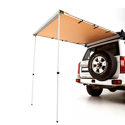 Awning 1.4x2m 280GSM Rear Car Camping Sunshade Tent Outdoor Beach Cover 4WD 4X4 • $96.95