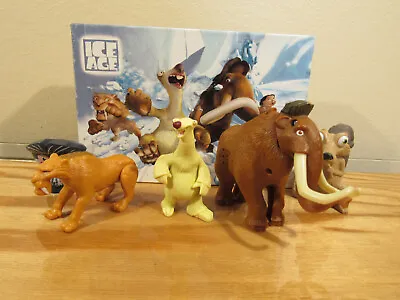 Ice Age Puzzle + McDonald's Happy Meal Toys Burger King MANNY Diego SID Scrat • $21.25