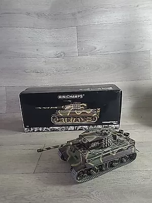 Minichamps 350 010001; Tiger 1 Tank; German Army; France 1944;  Boxed • £119.99