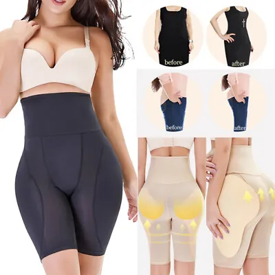 Womens Padded Butt Lifter Hip Enhancer Fake Ass Bum Shaper Underwear Panties • £4.69