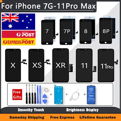 $208.95 • Buy IPhone X XR XS MAX 11 Pro Max LCD OLED Screen Replacement Touch Digitize Display