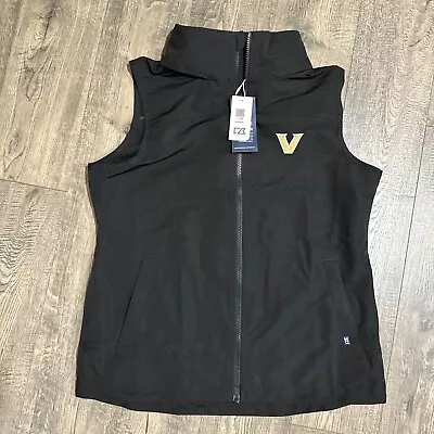 Cutter & Buck Full Zip Vest Women’s Size M Vanderbilt Commodores • $19.99