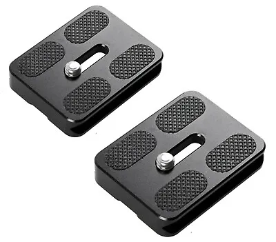 2 X 50mm Quick Release Plate Arca-Swiss Type For Canon Nikon Sony Fujifilm DSLR • $10.13