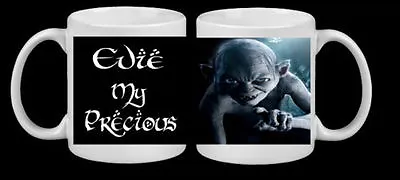 Personalised Hobbit Lord Of The Rings Fandom Film Gollum My Precious Mug Gift • £8.99