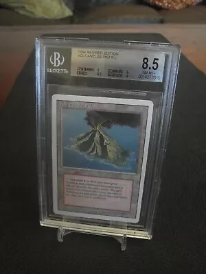 Volcanic Island BGS 8.5 - Beckett Graded - Revised 3rd Edition - 1994 NM MT+ Mtg • $903.01