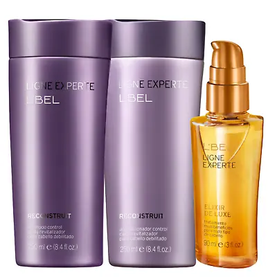 L'Bel Ligne Experte Reconstruit Set: Shampoo Conditioner & Elixir De Luxe • $59.99