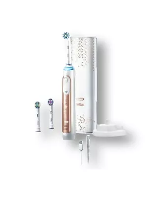 $379.99 • Buy New Oral-B Genius 9000 Electric Toothbrush With 3 Replacement Heads & Smart