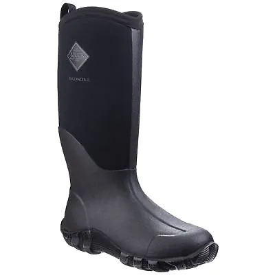 £120 • Buy Muck Boots Edgewater II Black Unisex Rubber/Neoprene Wellingtons