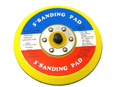 5  Sanding Pad Hook & Loop Face For Da Sander Palm  D/a Sander Sanding Disc • $7.18