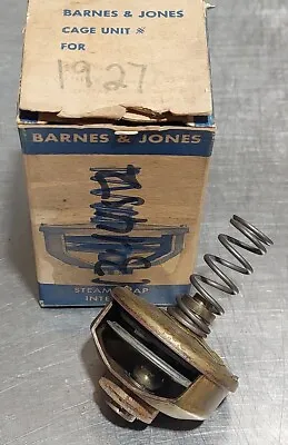BARNES & JONES 1927 Steam Trap Cage Unit • $56.99