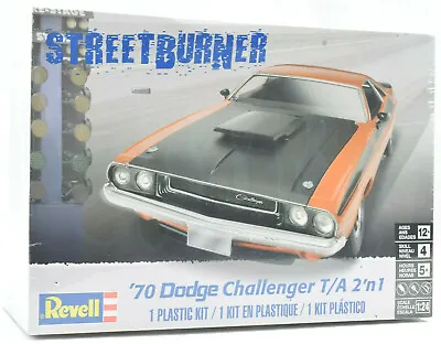 Revell 1970 Dodge Challenger T/A 2 'n 1 1/24 Scale Plastic Model Car Kit 85-2596 • $24.99