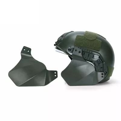 Helmet Tactical UP-Armor FAST Rail 2 Side Cover Ear Protect Helmets Accessories • £24.98