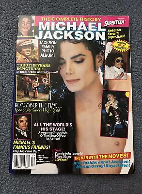 SuperTeen September 1993 Complete History Of Michael Jackson Magazine- WPS 35367 • $10
