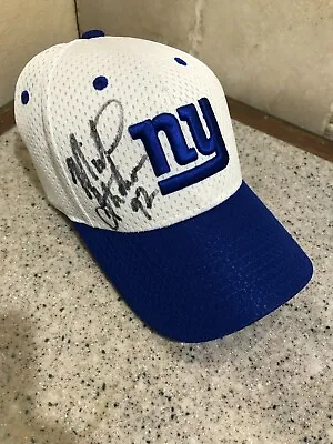 Michael Strahan Autographed #92 Signed Giants NFL Hat Cap White & Blue • $66.49