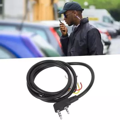 U94 PTT Military Headset Adapter Cable For Z-Tac K-Plug Radio Headset • £6.26