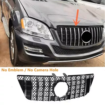 AMG GT Front Grille Chrome Grill For Mercedes Benz ML Class W164 2009-2011 ML350 • $94.29